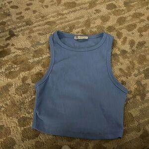 Zara Blue Tank Top